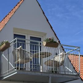 Eksklusiv penthouselejlighed med altan og havnekik, hotel Kertemindében