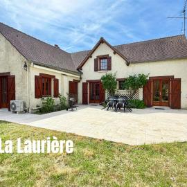La Laulière - countryside house for 8, hotel Chaingy városában