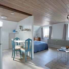 Lavender studio apartment in a villa close to Løkken