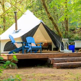 Creekside Retreat at Triangle Lake, hotel en Blachly