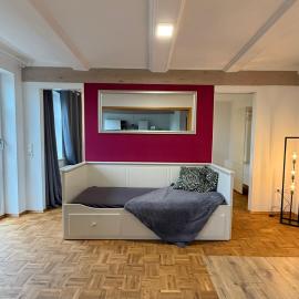 Ferienwohnung im Erdgeschoss mit Balkon und Parkplatz