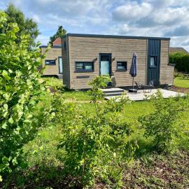 Tiny Om Ferienhaus, hotell i Laichingen
