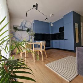 Niebieski apartament