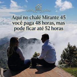 Mirante 45 - O Chalé mais alto do Brasil, localizado a 24km de Campos do Jordão