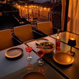 Stunning mountain views in Tuscany at Il Ponte