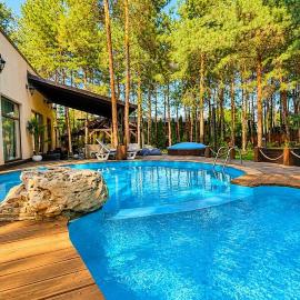 Дом в лесу 1dom club, hotel en Protsev
