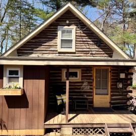 "The Catch" Waterfront Log Cabin for Two, Hot Tub, hotel Lake Harmonyban