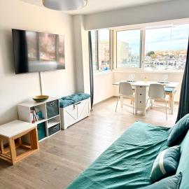 La Casa Marina - Cozy apartment Frontignan Plage, готель у місті Фронтіньян