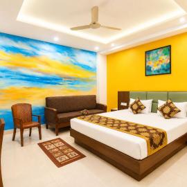 The Super Hotel Jagdish-Beach-Palace-Residency Near Sea Beach, hotel di Puri