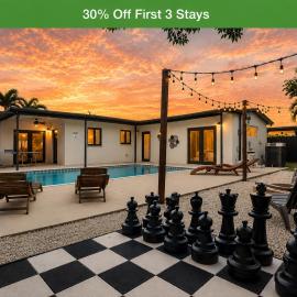 Hollywood 4BR Home with Private Heated Pool