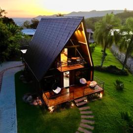 Cabana Silêncio das Pedras, hotel in Três Coroas