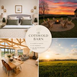 The Cotswold Barn nr Moreton in Marsh, viešbutis mieste Halford