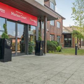 Marine Court First Floor Double with Shower Room