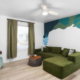 Motel Miya Penthouse with Living & Kitchenette
