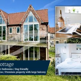 Oyster Cottage - Part of the The Bay Filey Holiday Village with pool, gym and direct beach access, pub, restaurant, tennis and meadows walks