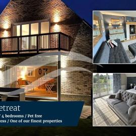 Ocean Retreat - Part of the The Bay Filey Holiday Village with pool, gym and direct beach access, pub, restaurant, tennis and meadows walks