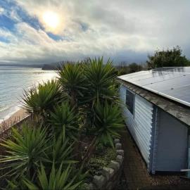Coastal cabin & Exclusive private Garden, hotel i Teignmouth