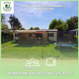 Séjour Normandie - Mobilhome basic 3ch-6p avec TV dans l'Eure - 107