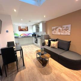 Glastonbury Serenity, Split Level 1 Bedroom, 2 Single bed