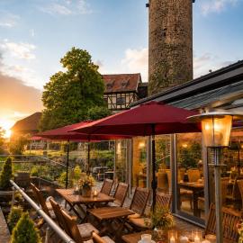 Schlitz में, होटल Hotel & Café Schachtenburg