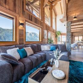 Chalet Familial Le Whymper 5 étoiles SPA Sauna Chatel, hotell sihtkohas Châtel