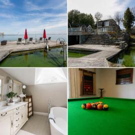 3BR Lakefront Retreat with Dock Canoe & Huge Deck, Hotel in Georgina
