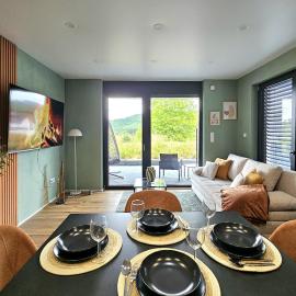 Luxus Apartment mit Terrasse & Toplage, Hotel in Bad Laasphe
