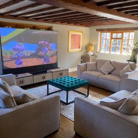 8 BR Luxury Farmhouse | Tennis Court & EV Charging
