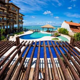 Estrutura de Resort Pé na Areia com Lazer Completo | Barra Bali | Destino BSM 108, hotel in Barra de São Miguel