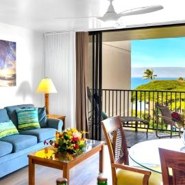 Kaanapali Shores Villas Ocean View 4 BR Sleeps 12 Complimentary Car with 6 Nights KS ML-2481 by KBM