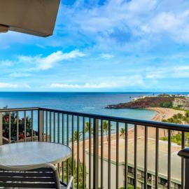 KBM Resorts FREE CAR The Whaler Ocean view Studio with Stunning Sunset WH1-1218, hotel din Kaanapali