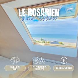 Le Rosarien - Plage à Pied, Vue Mer & Parking, hotel em Plérin