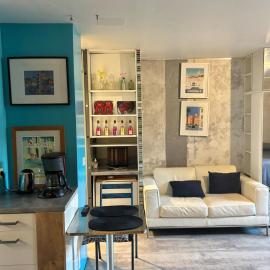 Central Studio - Port & Lices walkable - Parking