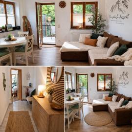Ruhige Ferienwohnung Nussbaum mit kostenlosem Parkplatz ideal für Monteure, Geschäftsreisende, Paare & Durchreisende