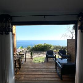 Mobil Home Bungalow vue mer 4 personnes Saint Raphael โรงแรมในแซ็งต์-ราฟาเอล