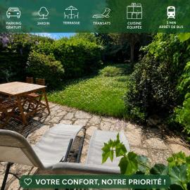 Cozy Family House - Garden & Parking - Near Paris, hotel a Cergy
