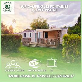 Séjour Normandie - Mobilhome confort 3ch-6p avec WiFi-TV dans l'Eure - 164