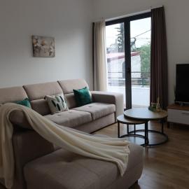 Spacious apartment with Balcony and City
