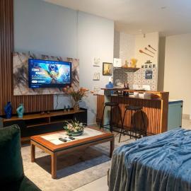 Studio Loft com Ar cond Decorado aconchegante com Netflix - Wime 1