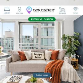 Manhattan Apartment @ The Hub • City Centre • Free Parking • Smart TVs • Fast WiFi • Yoko Property