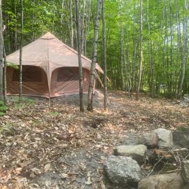 Evergreen Yurt, hotel a Lynchville