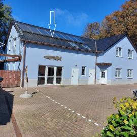Ferienwohnung Ausblick Rügen vis a vis Hiddensee - gerne für Fahrradfahrer