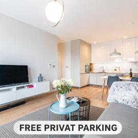 Apartmán AZIZI, private parking garage free, 5 min peso do centra, hotel v Košiciach