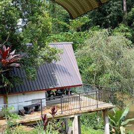 Rainforest River Cabana & Villa, hotell i Deniyaya