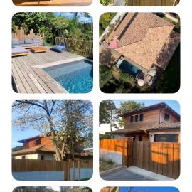 Villa Nature face à la forêt entre golf et plages, hotel u gradu Angle