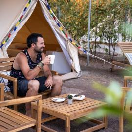 Nisi Glamping, hotel in Paralía Rachón