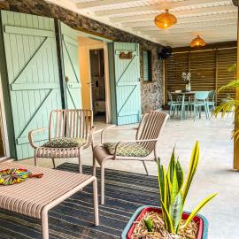 Bungalow de charme, terrasse XXL, Lit King Size