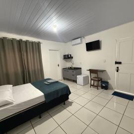 Flat a 3 minutos do centro de Chapecó, hotel u gradu Šapeko