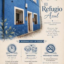 El Refugio azul, ξενοδοχείο σε Cetina