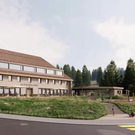 Hôtel-Restaurant-Spa-Séminaires de la Vue-des-Alpes, хотел в La Vue des Alpes
